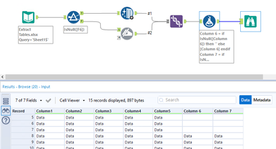 Dynamically Extracting Tables from a single excel sheet and then Union ...