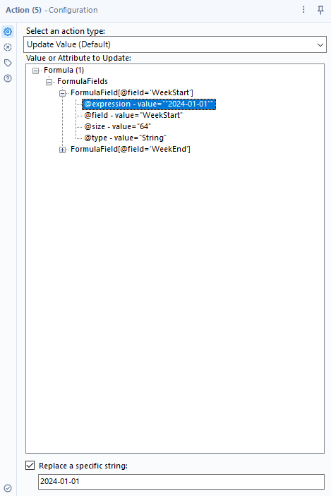 Interface Date tool not replacing the Date - Alteryx