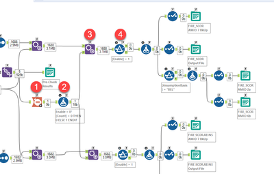 Disable tool container based on a condition - Alteryx