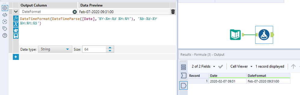 date time format change - Alteryx
