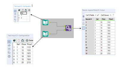 Replicate the data set - Alteryx