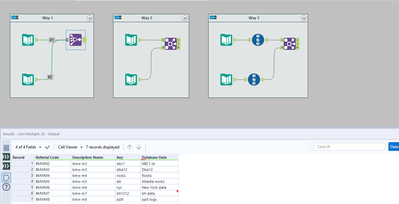 Joining data from different tables with no common fields - Alteryx