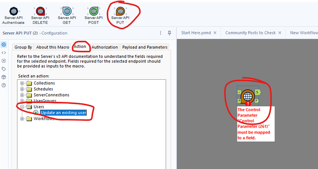 How to update a User using V3 API - Alteryx