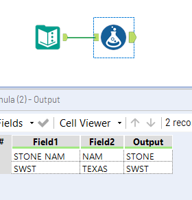 Remove Characters Found in another Field - Alteryx