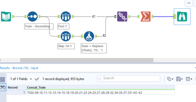 Column to row - Alteryx