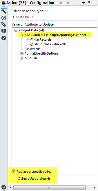 OutPut .xlsx format tab name garbage - Alteryx