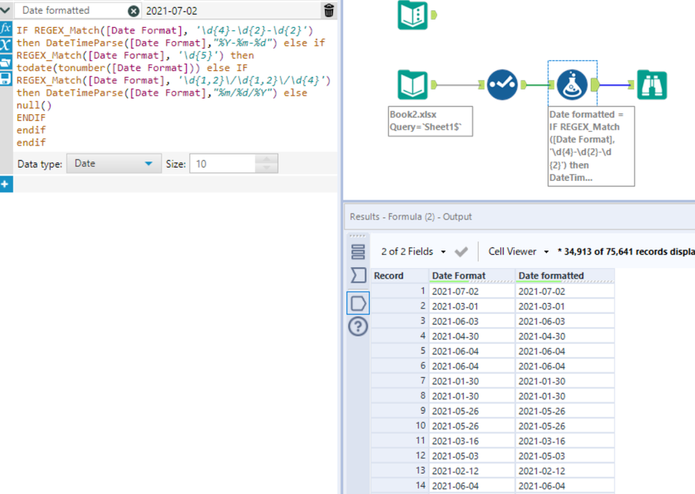 Date Format issue - Alteryx