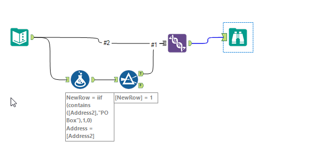 Generate Row based on specific data in field - Alteryx