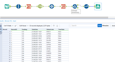 Multiple columns to rows at the same time - Alteryx