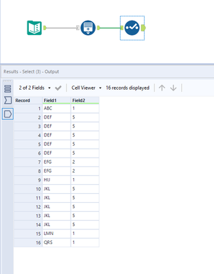 Duplicate rows based on a value in a field - Alteryx