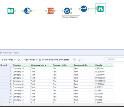 Insert copies of rows based on data being non-zero in columns - Alteryx