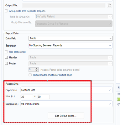 Reporting - Letters Missing in Column Headers - Alteryx