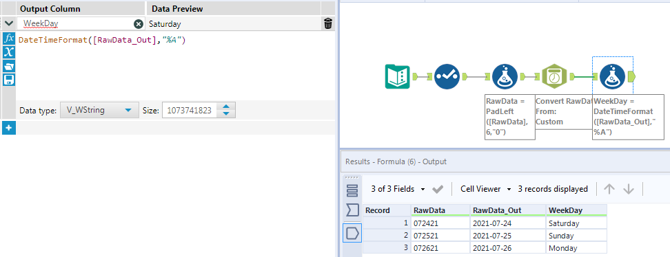 Raw Data into Alteryx Date Format - Alteryx
