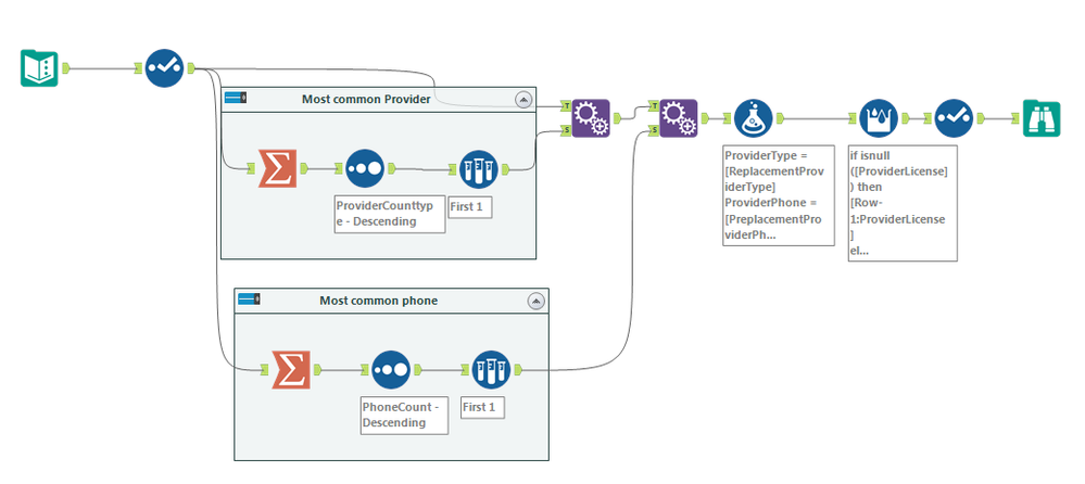 Data cleaning help - Alteryx