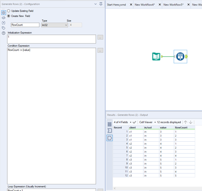 Generating multiple rows based off a value in a column - Alteryx