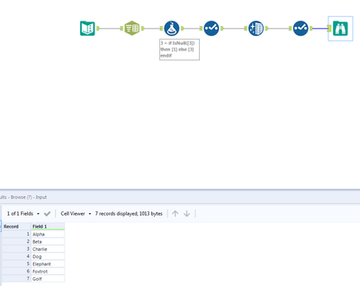 Get text to right of special character (>) - Alteryx