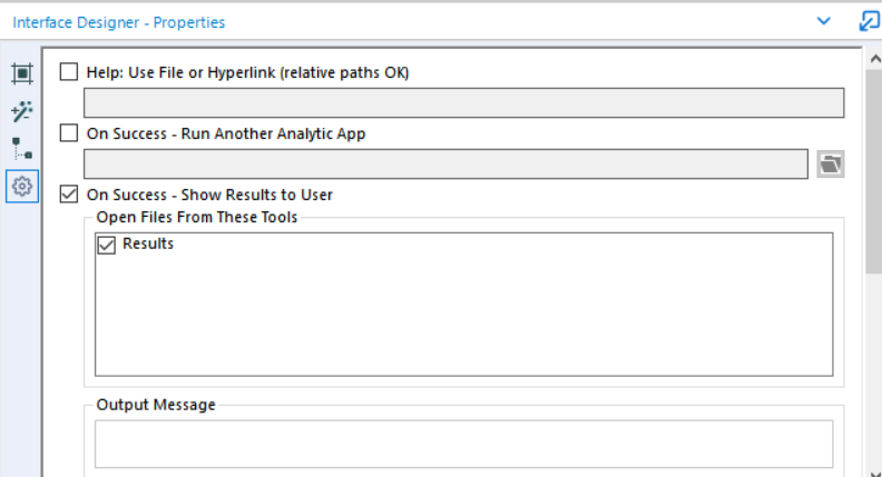 Error "There Were No Output Files" in Simple Analytic App - Alteryx
