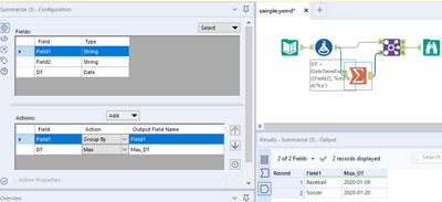 Removing the oldest duplicate - Alteryx