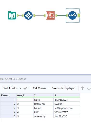 Split data based on number of rows - Alteryx