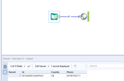 International Phone Number format LibPhonenumber Library set up - Alteryx