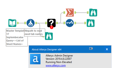 Dynamic Input tool not bringing in all the sheets - Alteryx