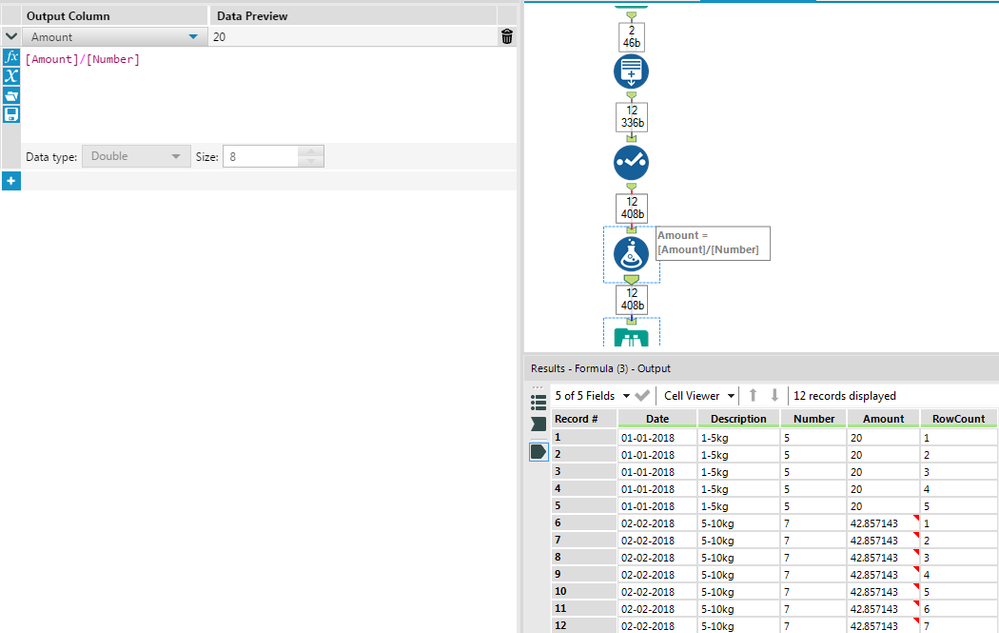 Split original row into multiple rows based on information from ...