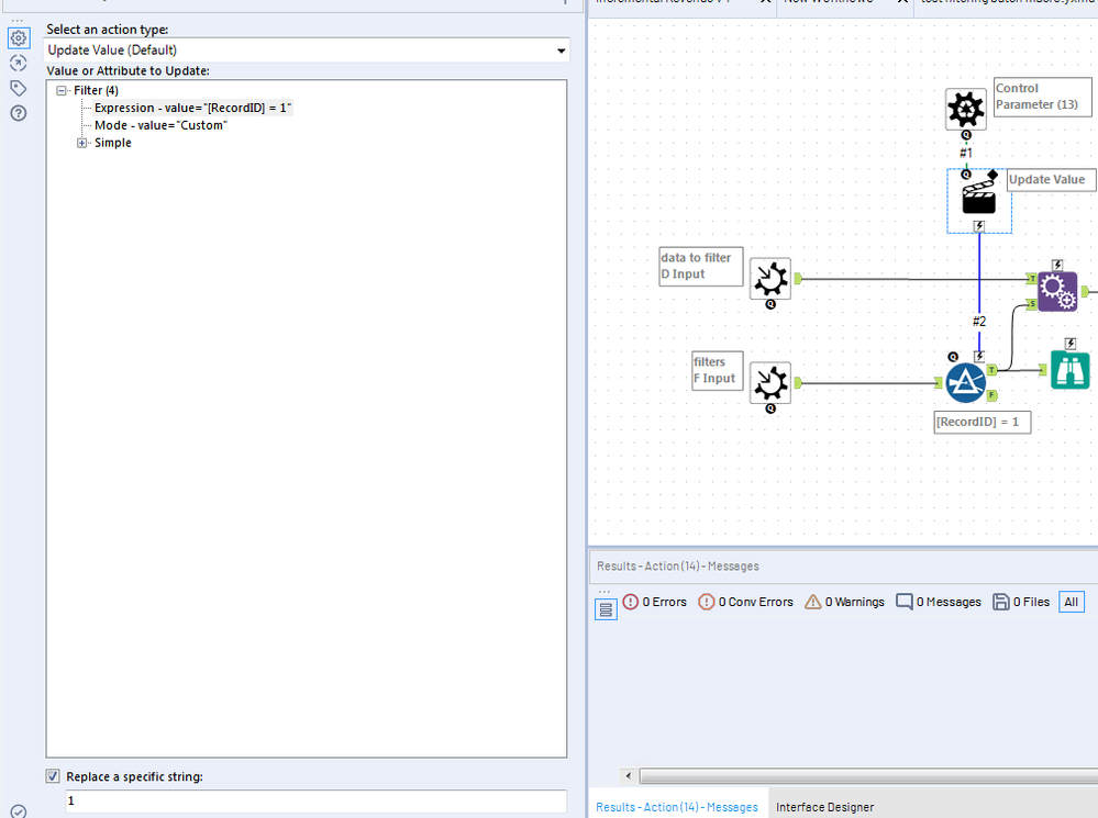 How to create a dynamic filter using a macro - Alteryx