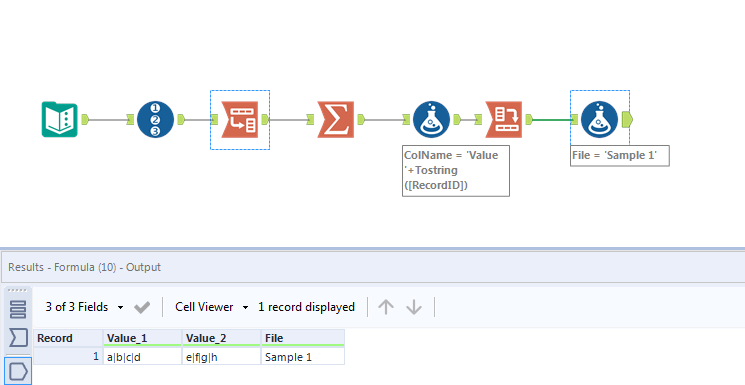 Read data from mutiple xls files and load data in DB table - Alteryx