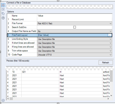 Text file conversion error using Fixed width - Alteryx