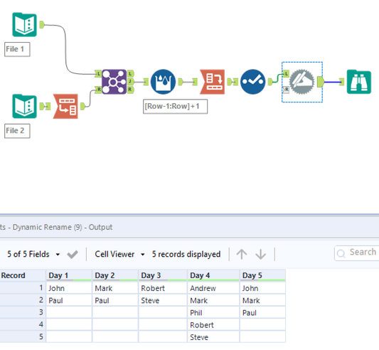Join multiple - Alteryx