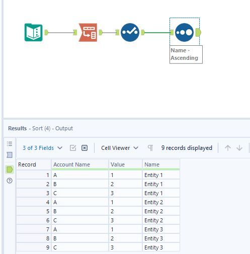 How to turn row headers into column - Alteryx