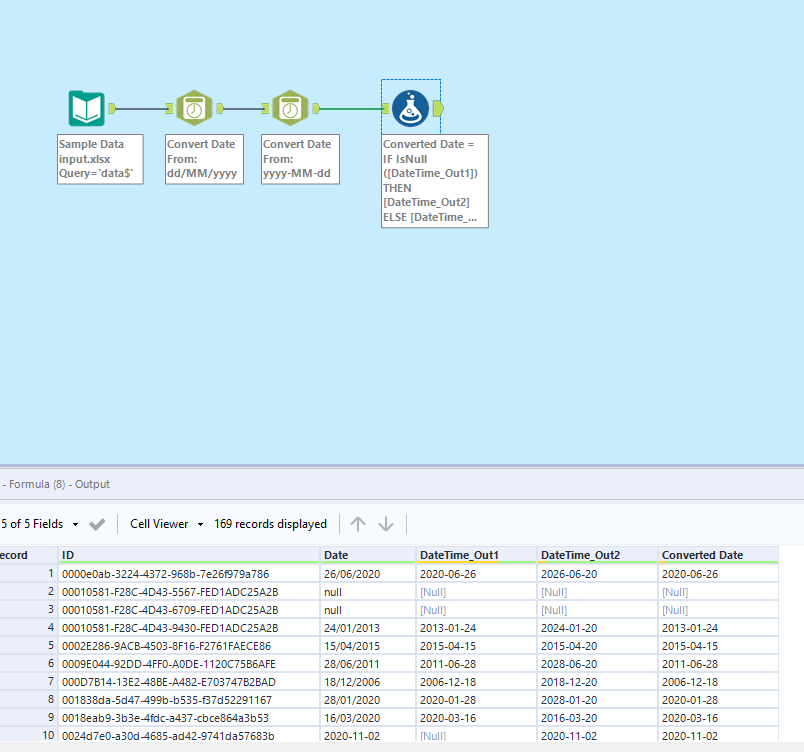 Alteryx error data convert - Alteryx