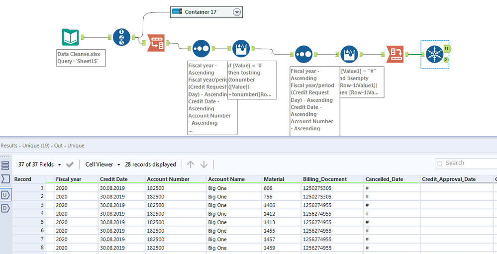 Data Cleanse Exercise for duplicate records - Replace Bad Data Columns ...