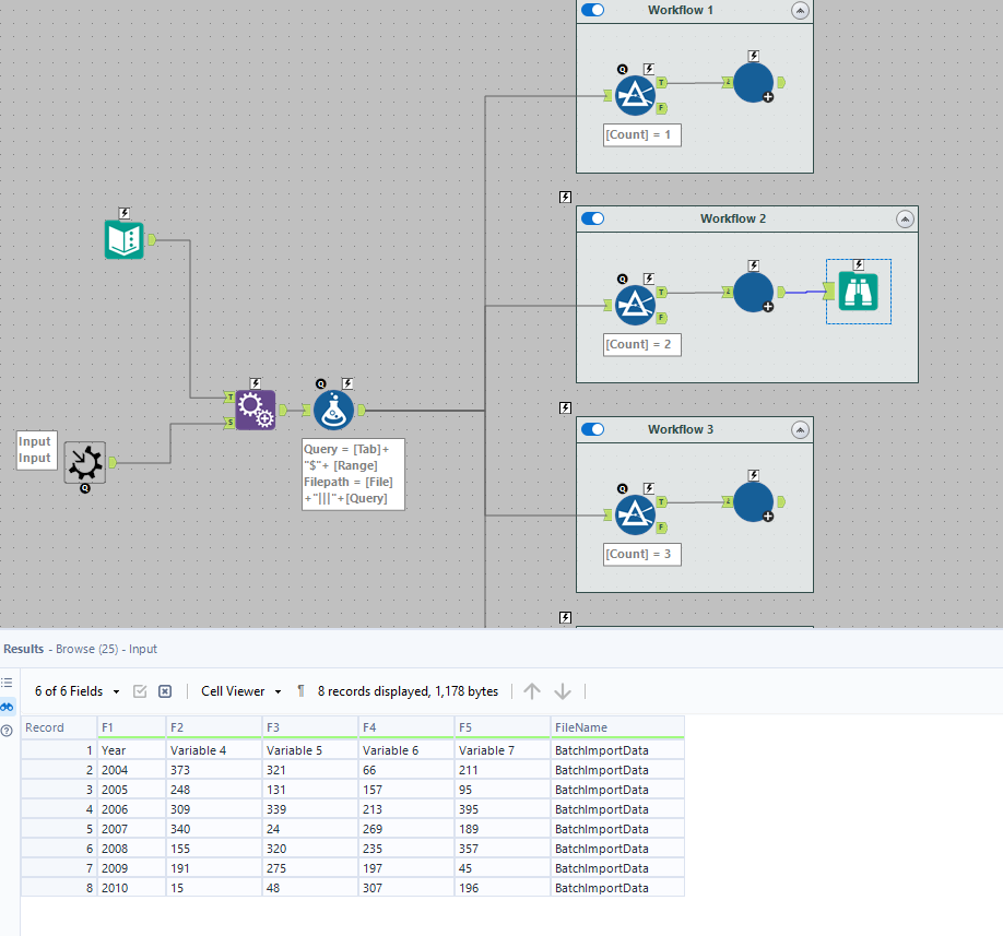 Batch Import Macro - Excel sheet with cell ranges - Alteryx