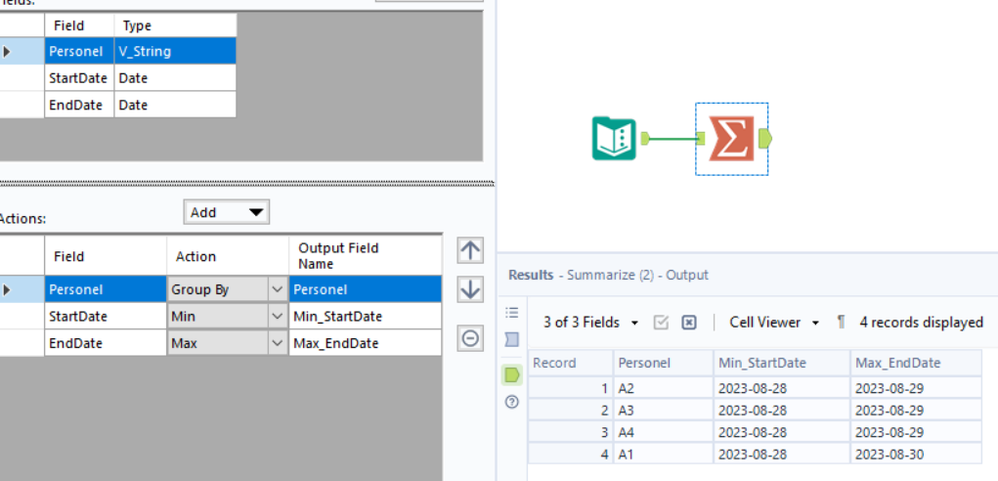 Duplicate record how to change to one? - Alteryx