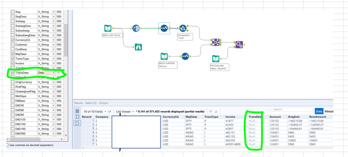 Data Format issue in Alteryx - Alteryx