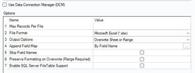 Output to a table in Excel from Alteryx - Alteryx