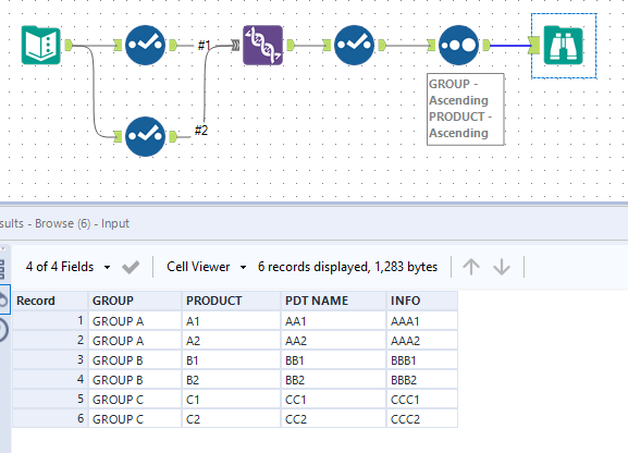how to change multiple, uniquely-named columns to rows? - Alteryx