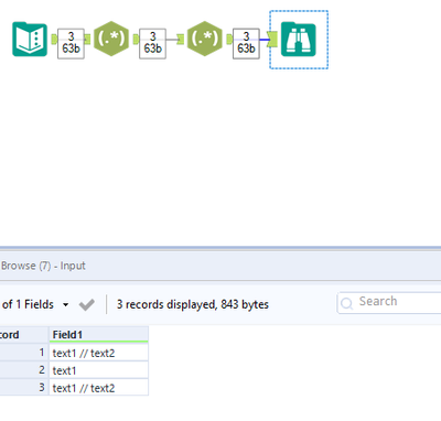 Remove special characters only before/after text - Alteryx