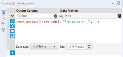 Remove special characters - Alteryx