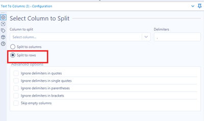 Splitting comma separated values in a field into multiple rows - Alteryx