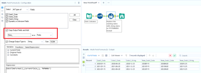 Converting multiple date fields (including string types) to a YYYYMMDD ...