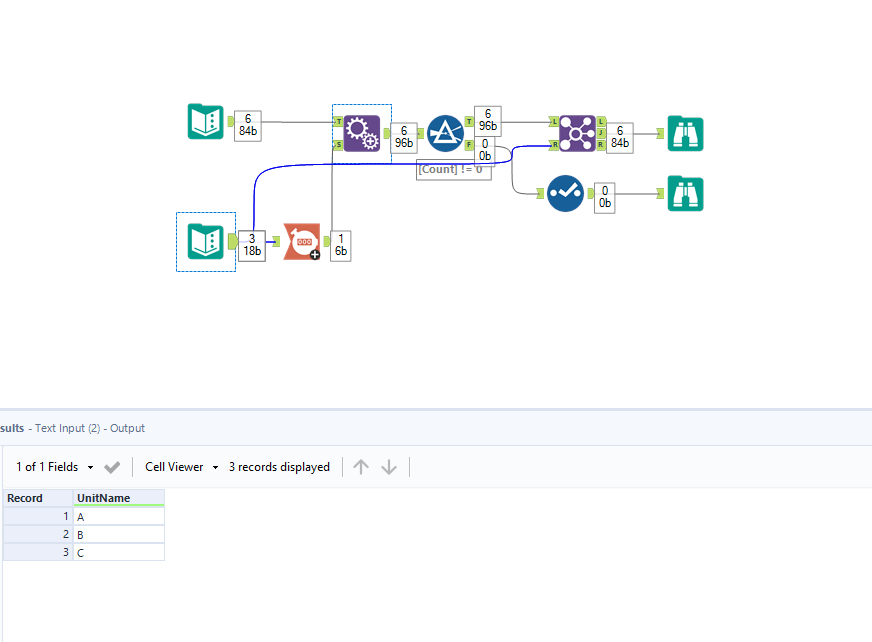 Conditional Input - Alteryx