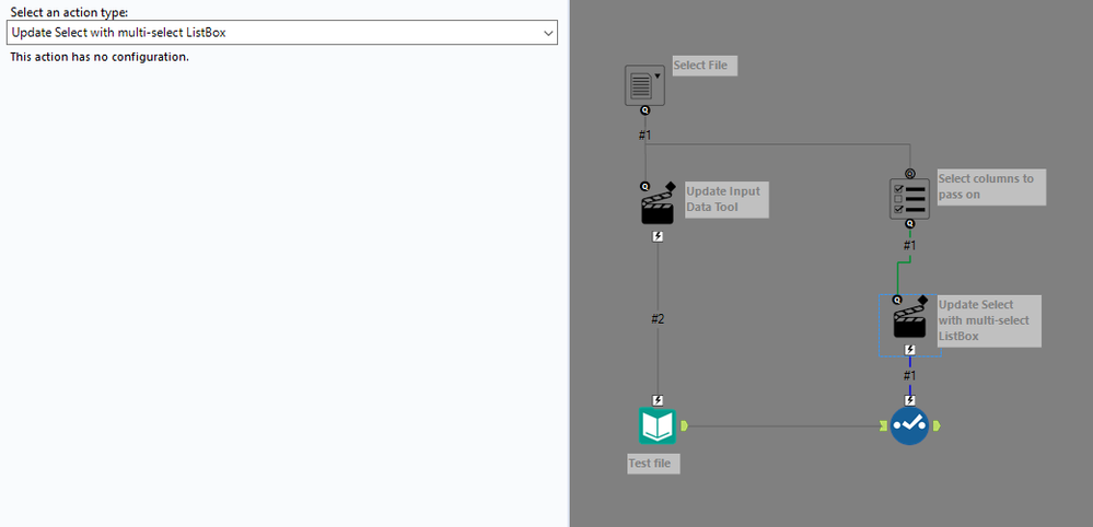 No valid field Selected - Macro - Alteryx