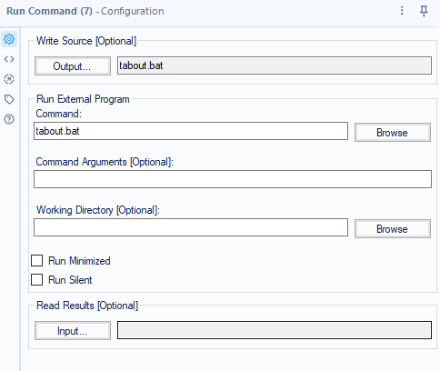 Error Debugging With the Run Command Tool - Alteryx