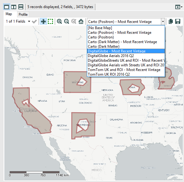 New Map Options - Alteryx