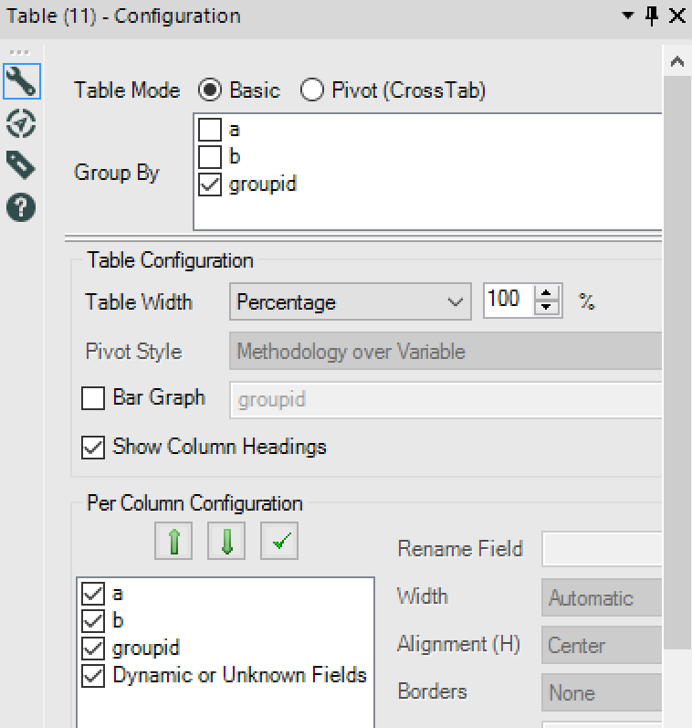 Specific question output Excel multiple tabs with reporting tools - Alteryx