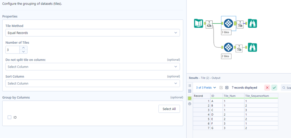 Split data into fairly equal chunks - Alteryx