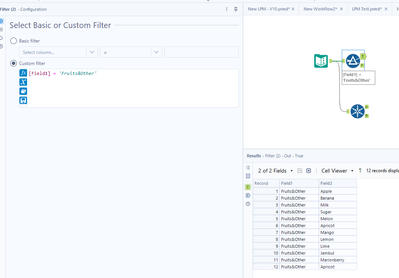 Getting values from column data - Alteryx