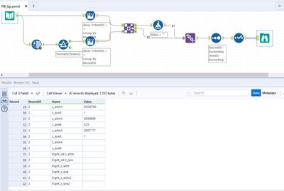 Multi Row Formula to Fill up - Alteryx